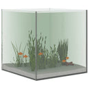 Akvarium med opbevaring Transparent 30 x 30 x 30 cm Glas