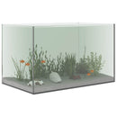 Akvarium med opbevaring Transparent 50 x 30 x 30 cm Glas
