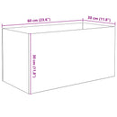 Akvarium med opbevaring Transparent 60 x 30 x 30 cm Glas