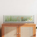 Akvarium med opbevaring Transparent 80 x 20 x 20 cm Glas