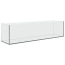 Akvarium med opbevaring Transparent 80 x 20 x 20 cm Glas