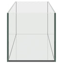 Akvarium med opbevaring Transparent 80 x 20 x 20 cm Glas