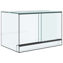 Terrarium med opbevaring Transparent 60 x 40 x 40 cm Glas