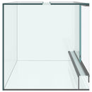 Terrarium med opbevaring Transparent 60 x 40 x 40 cm Glas