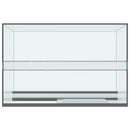 Terrarium med opbevaring Transparent 60 x 40 x 40 cm Glas