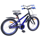 Børnecykel 20 tommer til børn i alderen 6-11 år Blå Sort