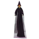 Hængende Halloween talende heks Lilla 216 x 125 cm Polyester