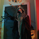 Hængende manden med leen til Halloween SPOOKA Sort 112 x 164 cm