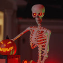 Halloween Skelet Hvid 155 x 38,5 cm Polypropylen