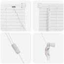 Persienner Hvid 150 x 150 cm 25 mm PVC