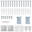 Persienner Hvid 150 x 150 cm 25 mm PVC