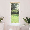 Persienner Lys Brun med Mønster 150 x 60 cm 25 mm PVC