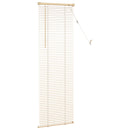 Persienner Lys Brun med Mønster 150 x 60 cm 25 mm PVC