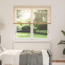 Persienner Lys Brun med Mønster 150 x 150 cm 25 mm PVC