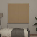 Persienner Lys Brun med Mønster 150 x 150 cm 25 mm PVC