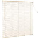 Persienner Lys Brun med Mønster 150 x 150 cm 25 mm PVC