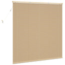 Persienner Lys Brun med Mønster 150 x 150 cm 25 mm PVC