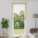 Persienner Lys Brun med Mønster 213 x 70 cm 25 mm PVC
