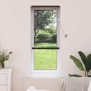Persienner Mørk Brun med Mønster 150 x 50 cm 25 mm PVC