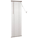 Persienner Mørk Brun med Mønster 150 x 50 cm 25 mm PVC