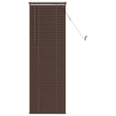 Persienner Mørk Brun med Mønster 150 x 50 cm 25 mm PVC