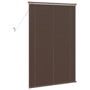 Persienner Mørk Brun med Mønster 150 x 80 cm 25 mm PVC