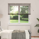 Persienner Mørk Brun med Mønster 150 x 140 cm 25 mm PVC
