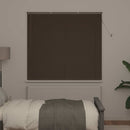 Persienner Mørk Brun med Mønster 150 x 140 cm 25 mm PVC