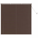 Persienner Mørk Brun med Mønster 150 x 140 cm 25 mm PVC