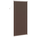 Persienner Mørk Brun med Mønster 213 x 90 cm 25 mm PVC