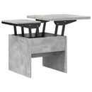 Sofabord Beton Grå 55 x 54,5 x 45 cm Konstrueret træ