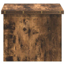 Sofabord Røget eg 55 x 54,5 x 45 cm Konstrueret træ