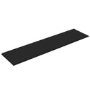 Væghovedgærde 12 stk. 60 x 15 cm Sort Stof