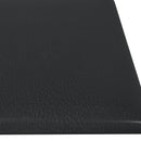 Væghovedgærde 12 stk. 60 x 15 cm Sort Stof