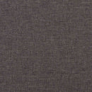 Væghovedgærde 12 stk. 90 x 15 cm Mørkegrå Stof