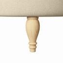 Sækkestol Creme 56,5 x 70 x 110 cm Stof