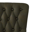 Sækkestol Army Grøn 56,5 x 70 x 110 cm Faux Suede Læder