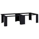 Vaskemaskine Pedestal 2 pcs Sort 127 x 54,5 x 32,5 cm Stål