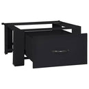 Vaskemaskine Pedestal Sort 64 x 55 x 32,5 cm Stål