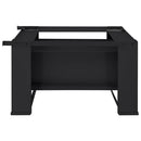 Vaskemaskine Pedestal Sort 64 x 55 x 32,5 cm Stål