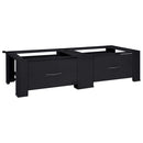 Vaskemaskine Pedestal 2 pcs Sort 127 x 54,5 x 32,5 cm Stål