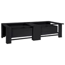 Vaskemaskine Pedestal 2 pcs Sort 127 x 54,5 x 32,5 cm Stål