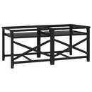 Vaskemaskine Pedestal 2 pcs Sort 120 x 56 x 52 cm Stål