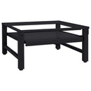 Vaskemaskine Pedestal Sort 62 x 60,5 x 32,5 cm Stål