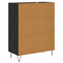 Sideboard Sort eg 69,5 x 34 x 90 cm Konstrueret træ