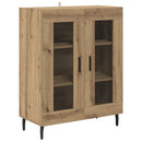 Sideboard Artisan Egetræ 69,5 x 34 x 90 cm Konstrueret træ