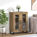 Sideboard Artisan Egetræ 69,5 x 34 x 90 cm Konstrueret træ