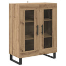 Sideboard Artisan Egetræ 69,5 x 34 x 90 cm Konstrueret træ