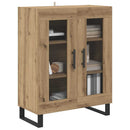 Sideboard Artisan Egetræ 69,5 x 34 x 90 cm Konstrueret træ