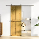 Ladedør Corona HonningBrun 70 x 210 cm Massivt fyrretræ